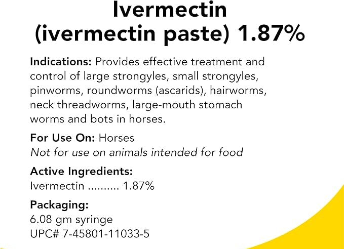Preloved Vurvet Ivermectin Paste 1.87% – 0.21 OZ    (10 units)
