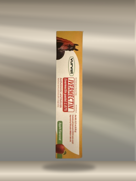 Preloved Vurvet Ivermectin Paste 1.87% – 0.21 OZ    (10 units)