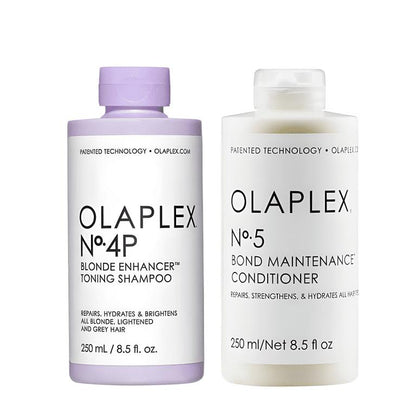 Olaplex 4P Purple Shampoo & No.5 Conditioner