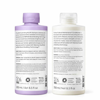 Olaplex 4P Purple Shampoo & No.5 Conditioner
