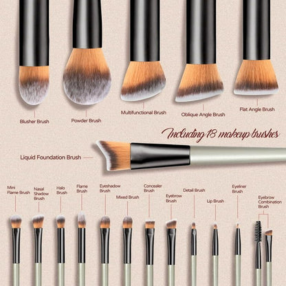 Makeup Brushes Set