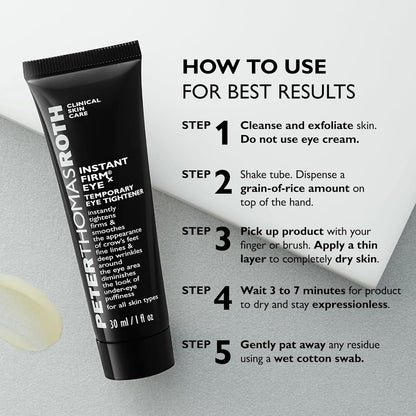 Preloved Peter Thomas Roth Instant FIRMx Eye Tightener
