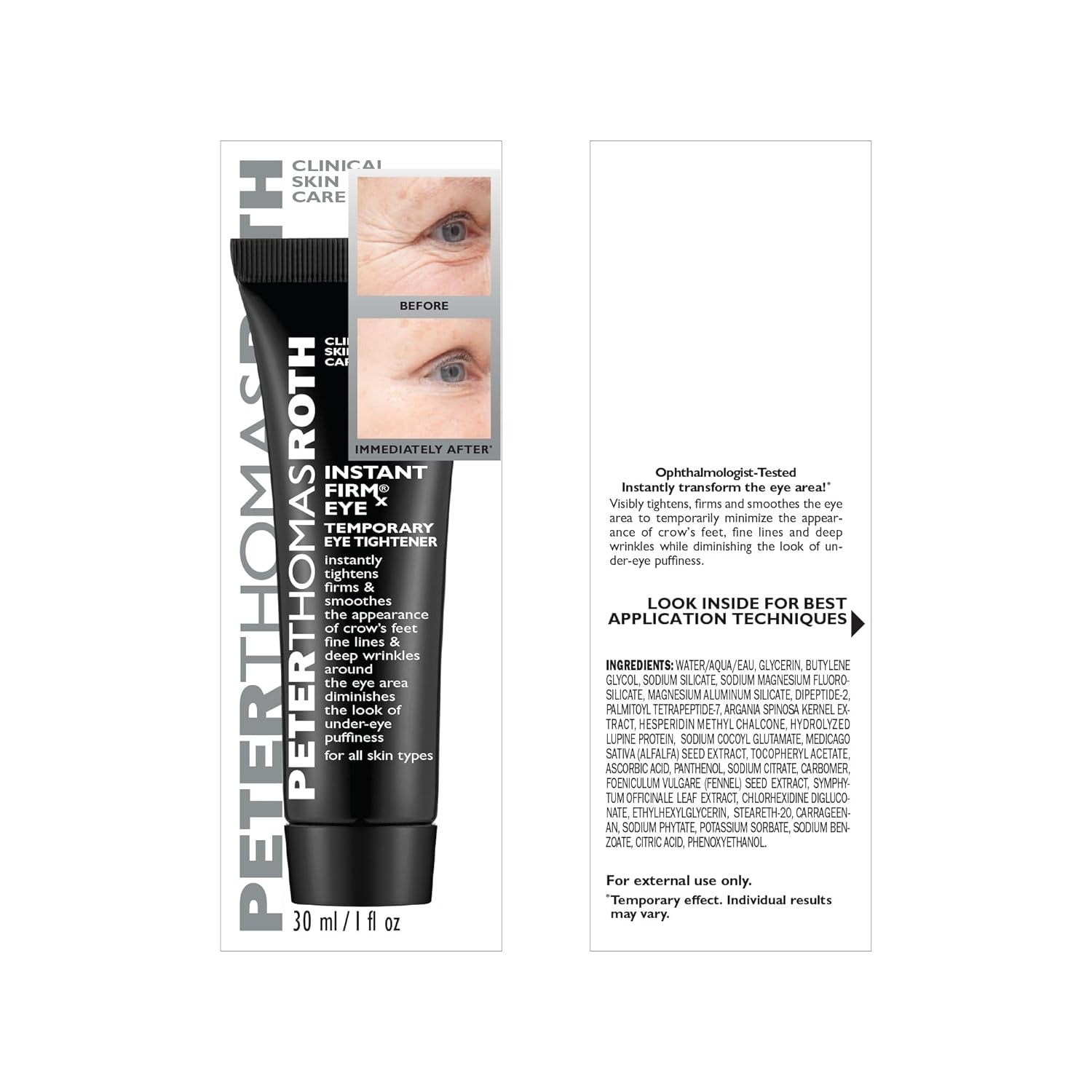 Preloved Peter Thomas Roth Instant FIRMx Eye Tightener