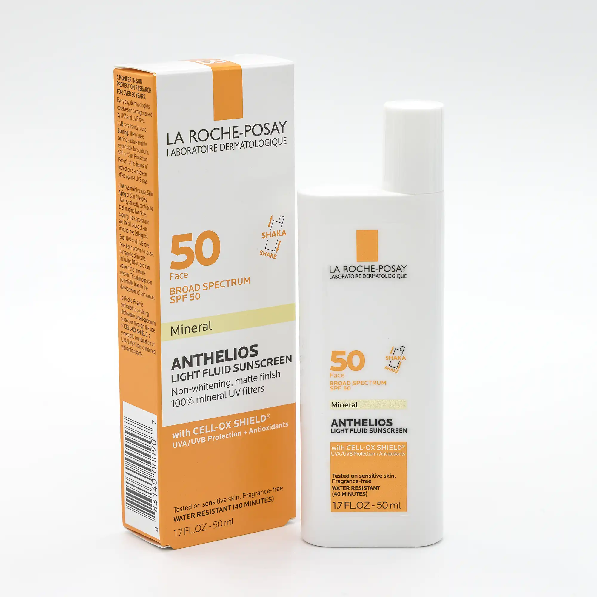 La Roche-Posay Anthelios Light Fluid SPF 50 Mineral - Image 1